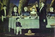 Niko Pirosmanashvili A Family Celebration painting